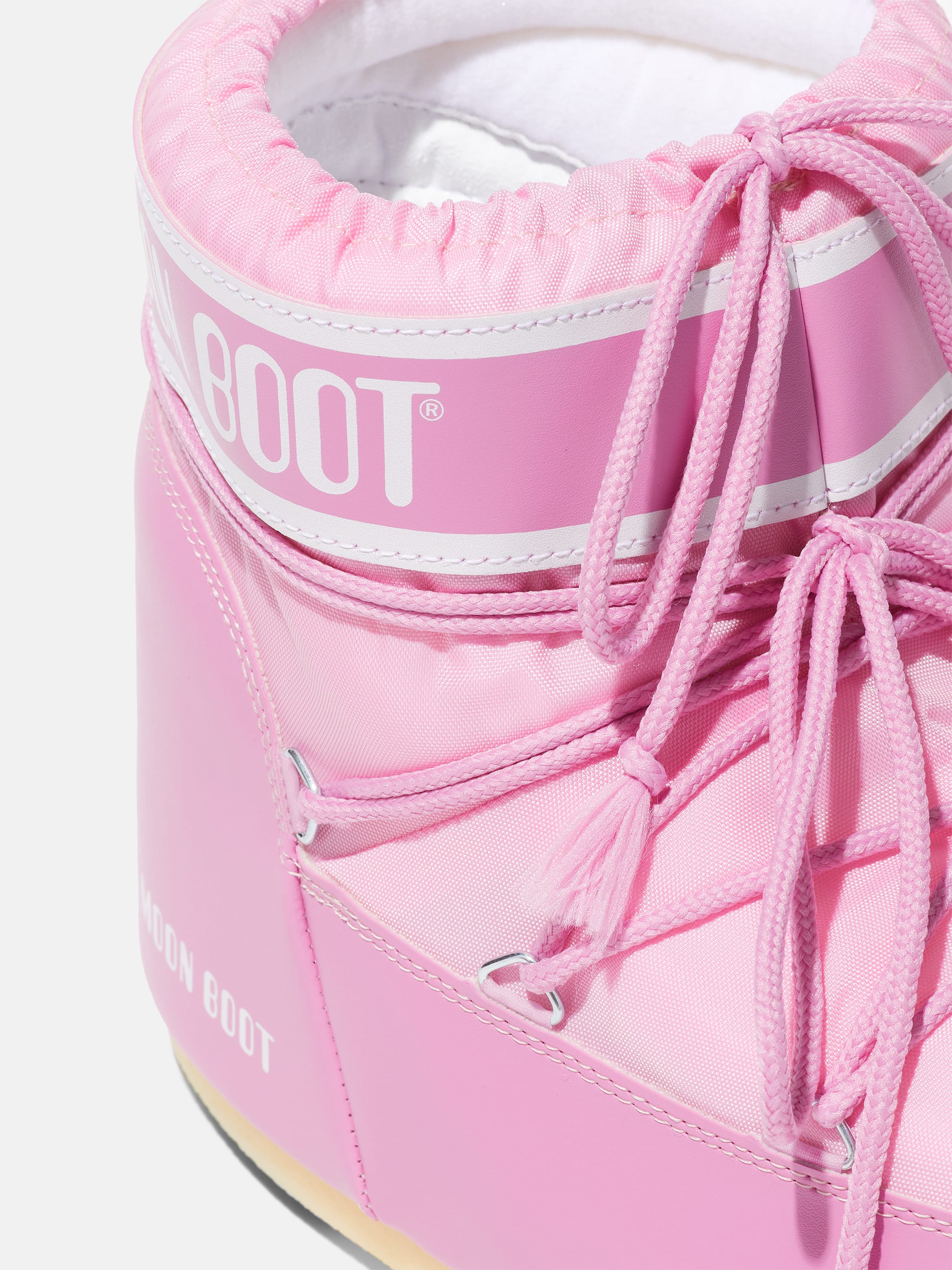 ICON LOW PINK NYLON BOOTS image number 2