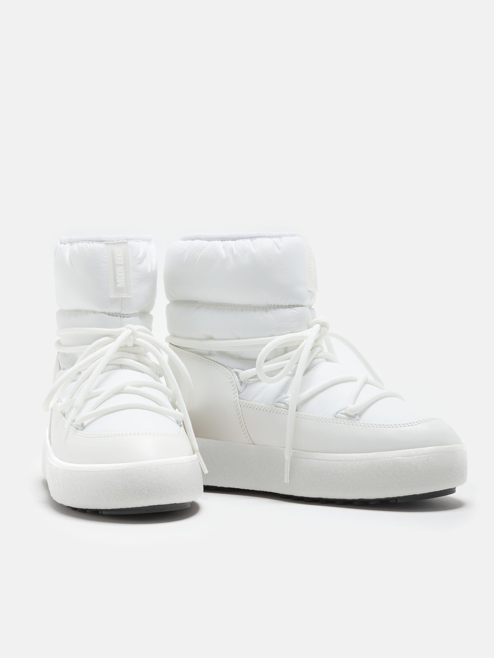 LTRACK LOW WHITE NYLON BOOTS image number 2