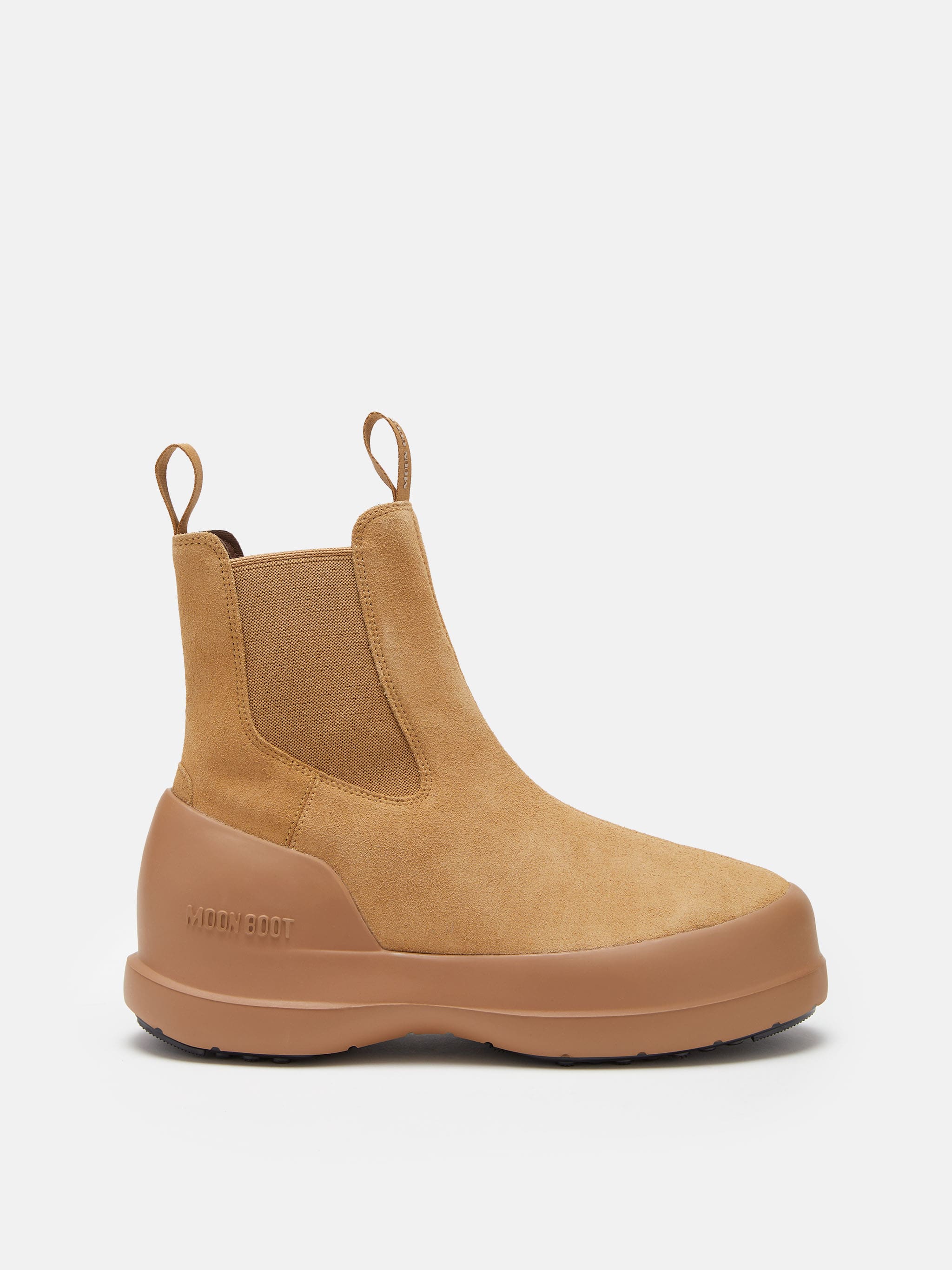 LUNA SAND SUEDE CHELSEA BOOTS image number 0