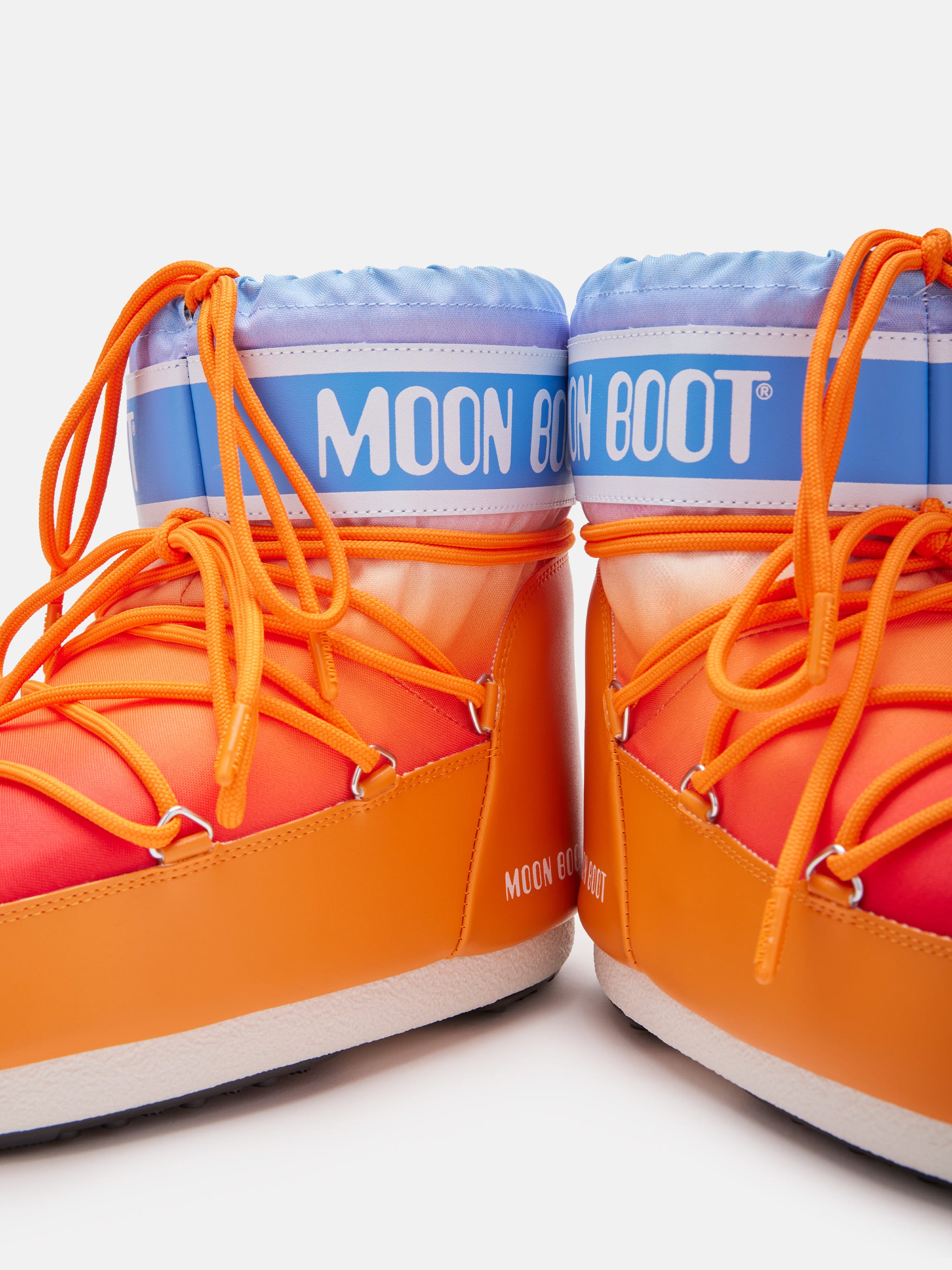 ICON LOW SUNRISE-PRINT ORANGE BOOTS image number 2