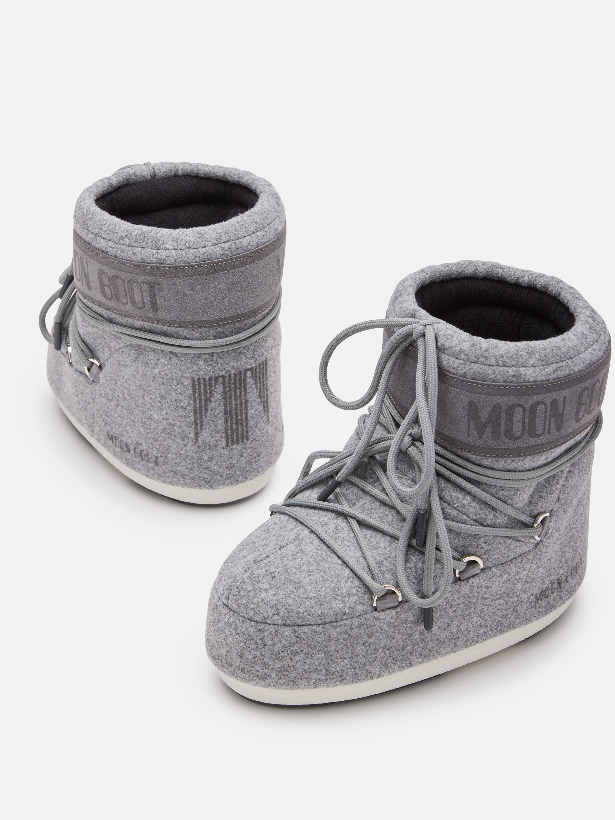 BOTTES ICON LOW EN FEUTRE GRIS image number 3