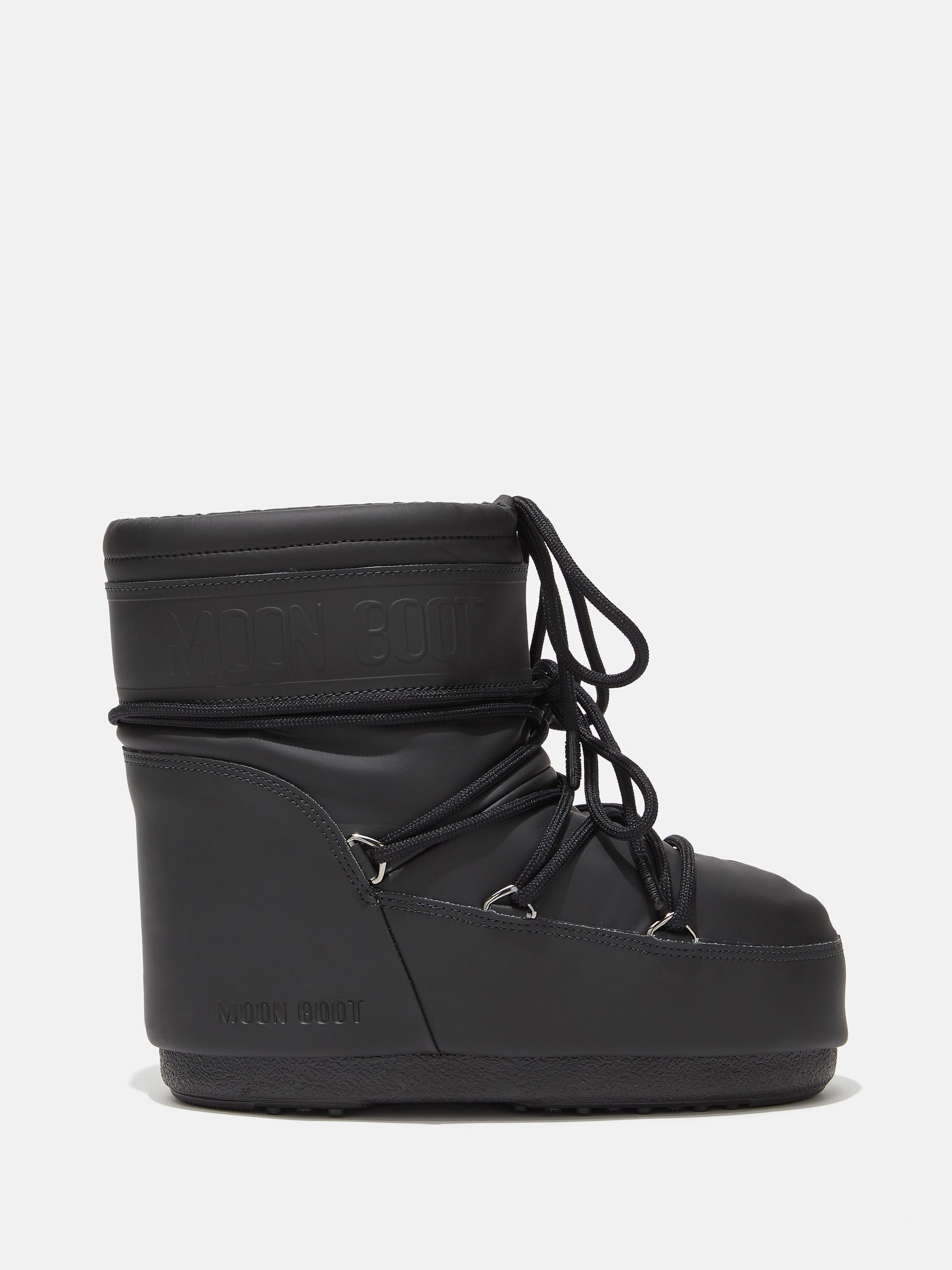 BOTTES ICON LOW BLACK EN CAOUTCHOUC