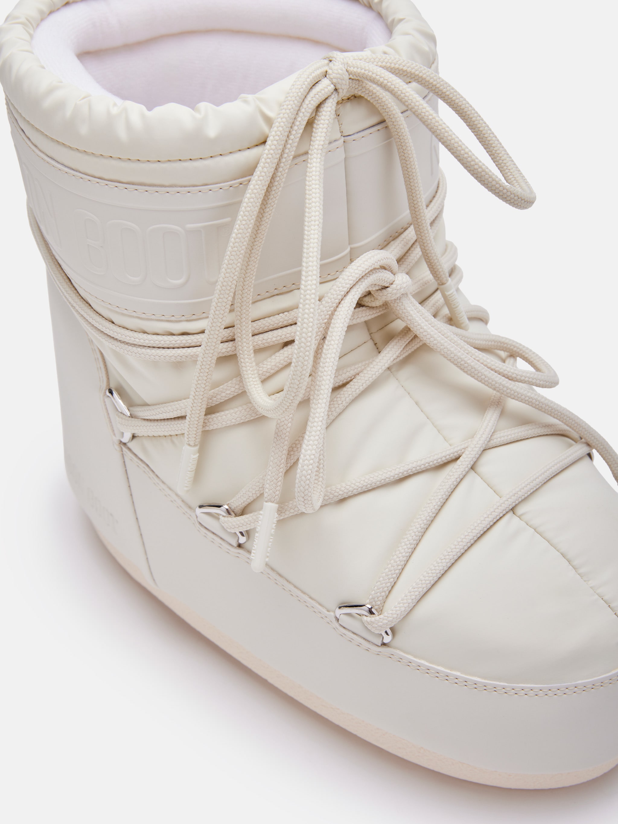 ICON LOW RUBBER STIEFEL CREME image number 2