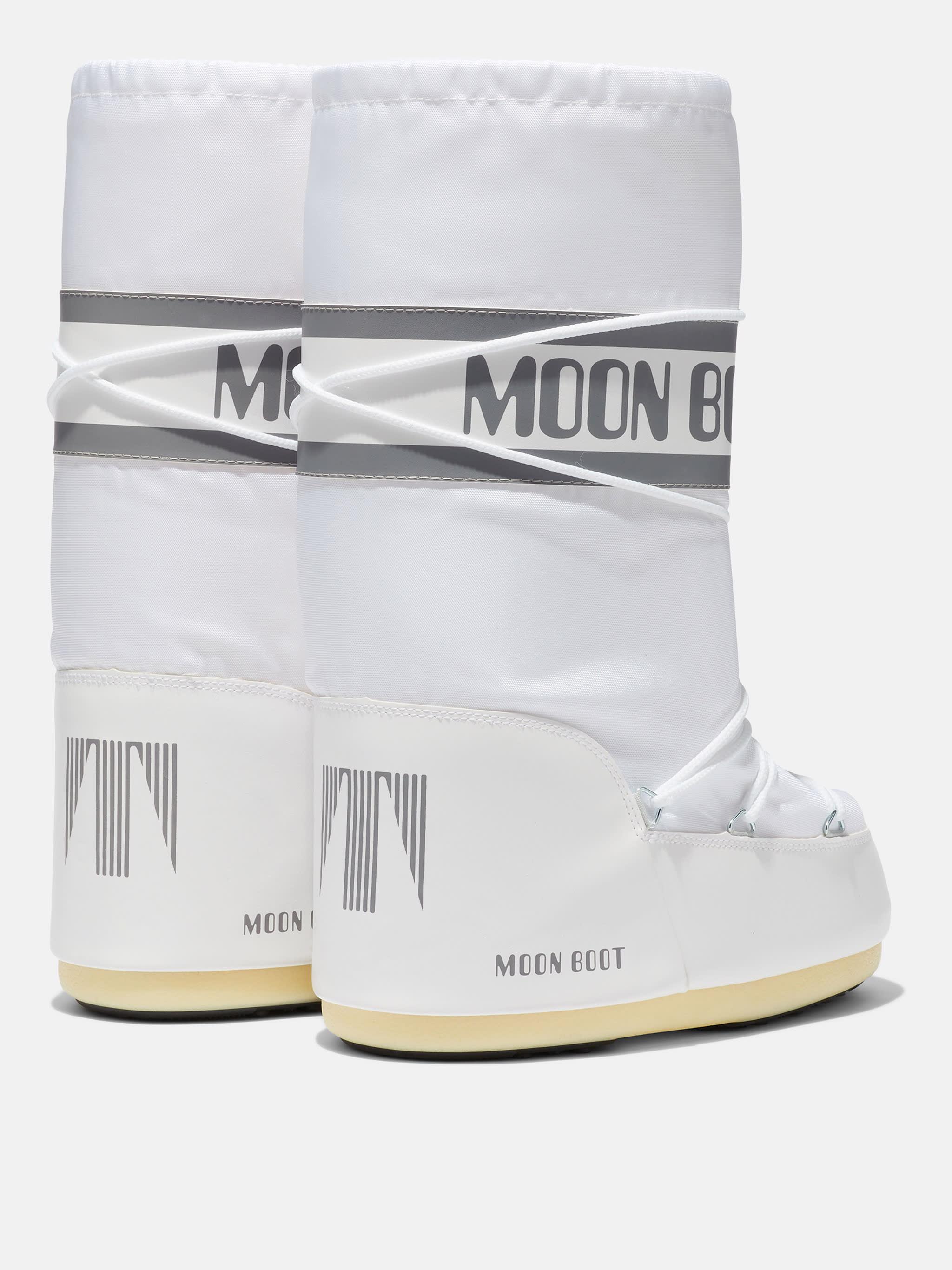 ICON WHITE NYLON BOOTS