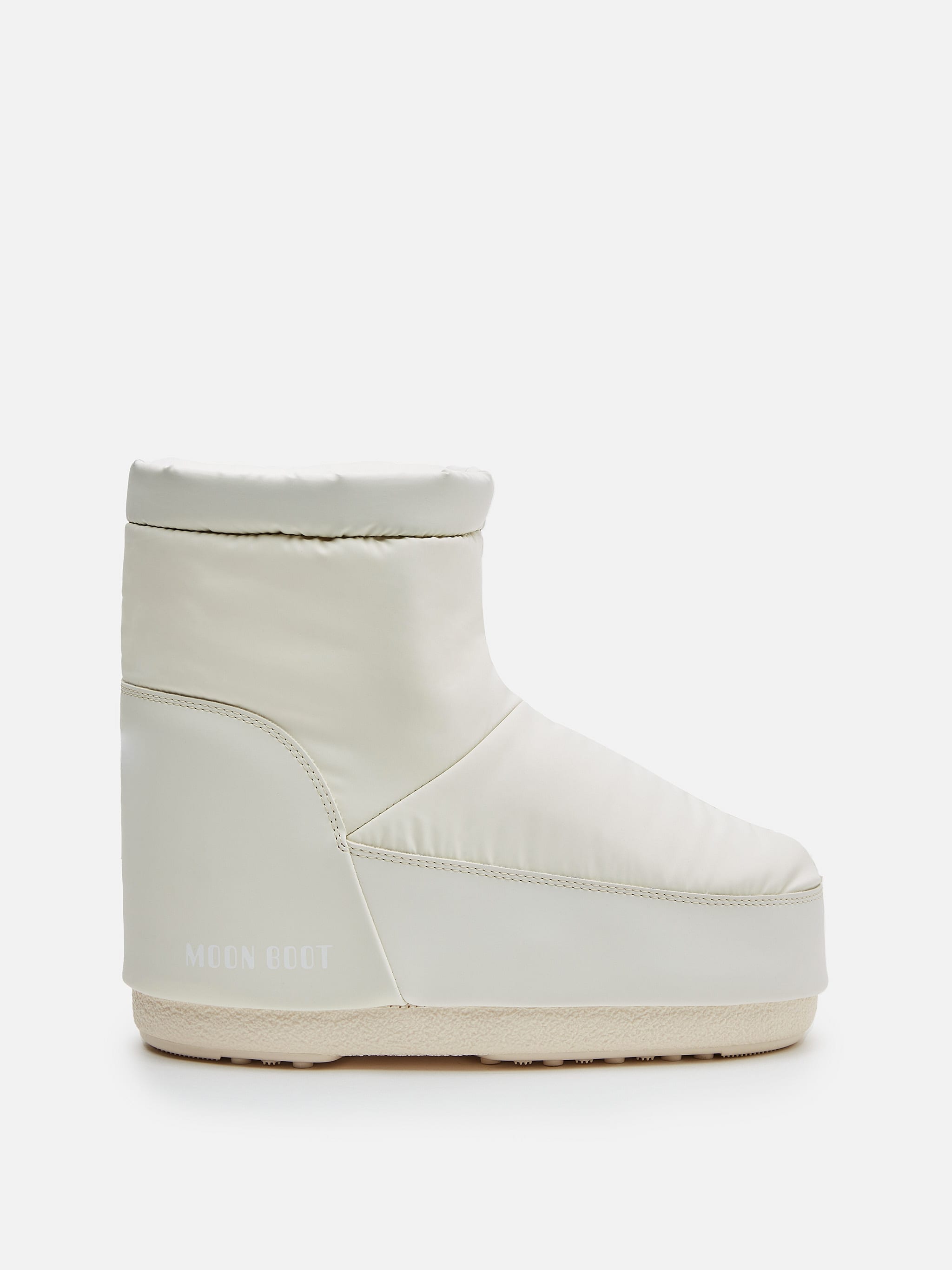 BOTTINES EN CAOUTCHOUC CREAM SANS LACETS