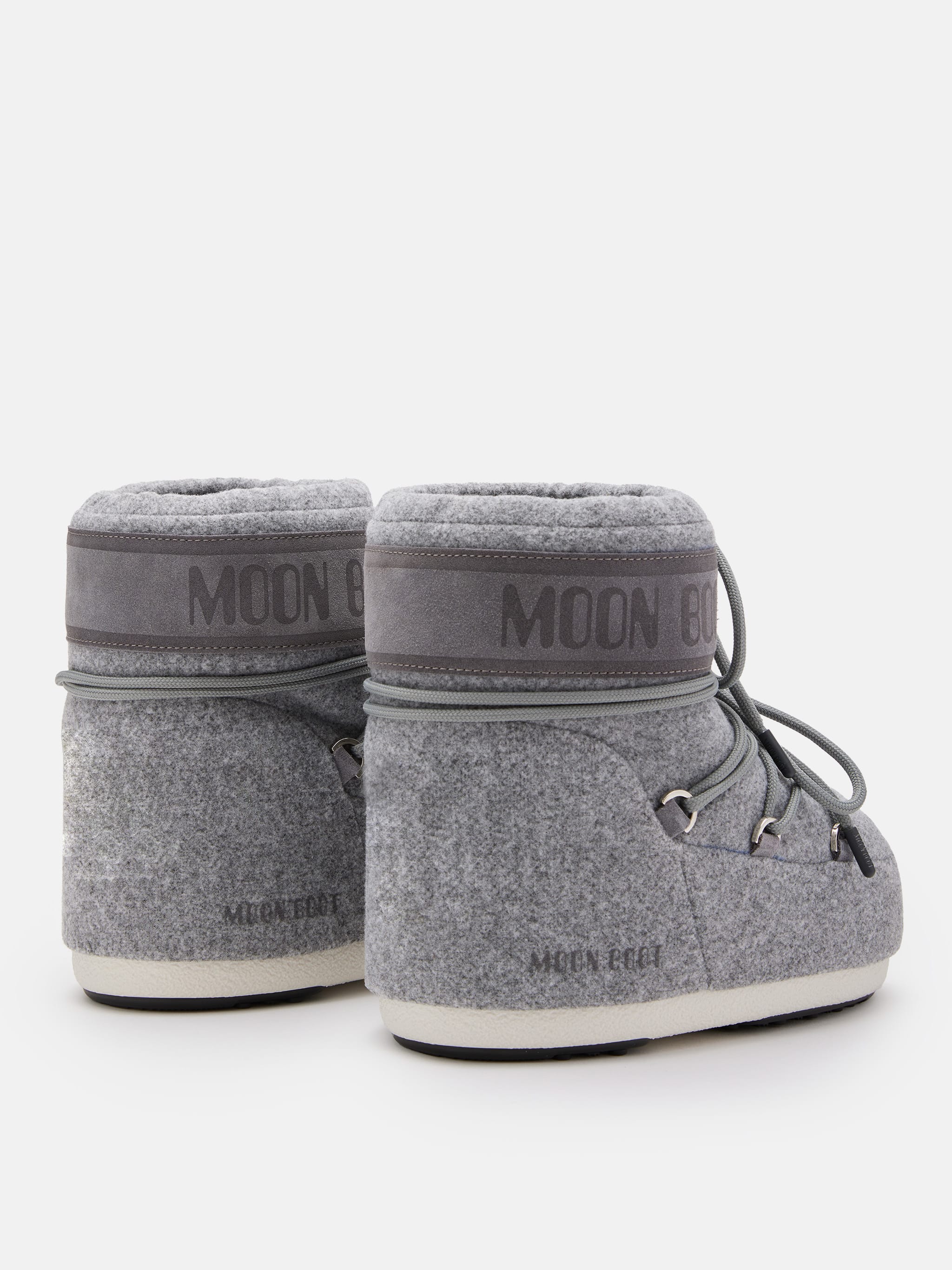 ICON LOW GREY FELT BOOTS