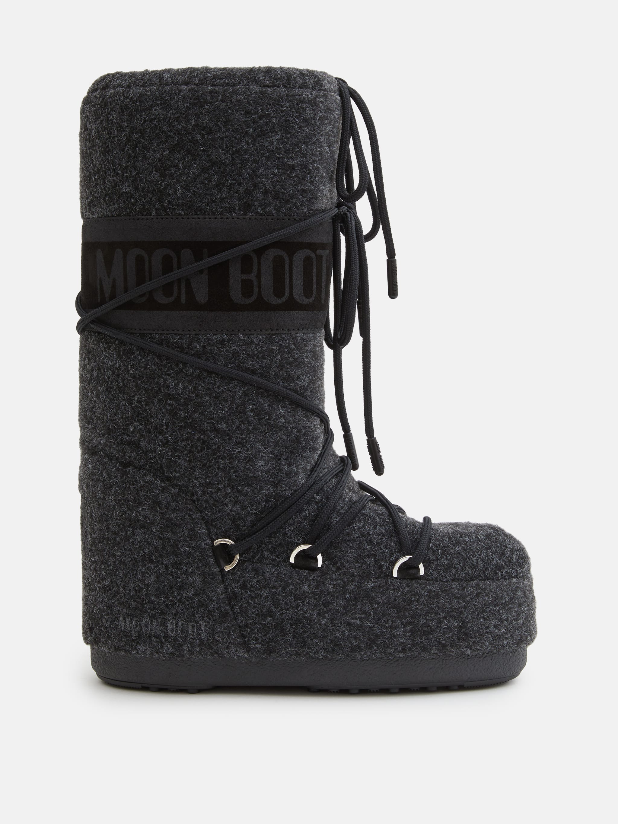 ICON BLACK FELT BOOTS image number 0